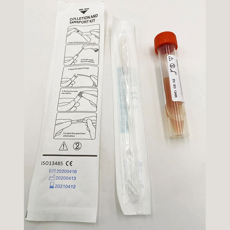 Bilduma Flocked Nasal Test Swab Tube
